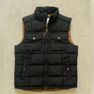 Men’s Goodfellow & Co. brand puffer vest size medium, black fall winter vest